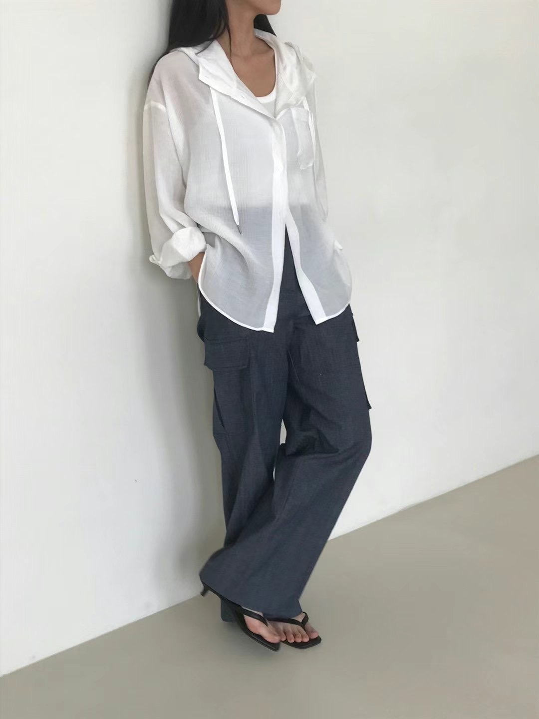 ONE AND韓國直郵東大門代購女裝新款24春夏熱賣襯衫蕾絲衫ONE AND-2件起訂襯衫/蕾絲衫