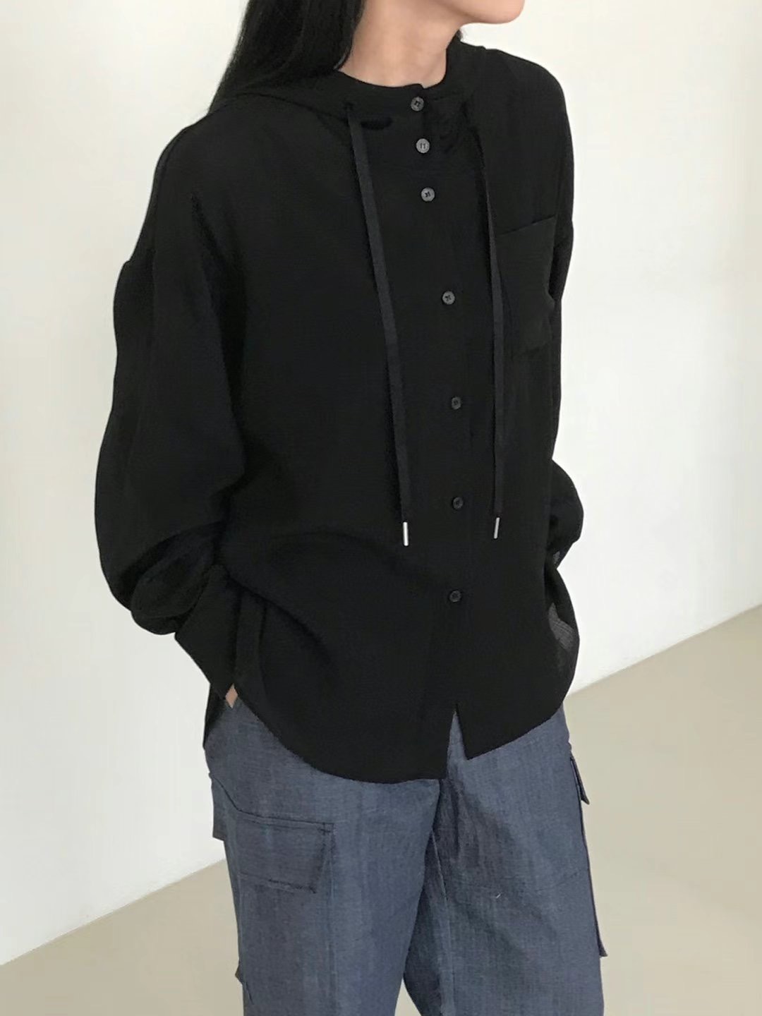 ONE AND韓國直郵東大門代購女裝新款24春夏熱賣襯衫蕾絲衫ONE AND-2件起訂襯衫/蕾絲衫圖色1