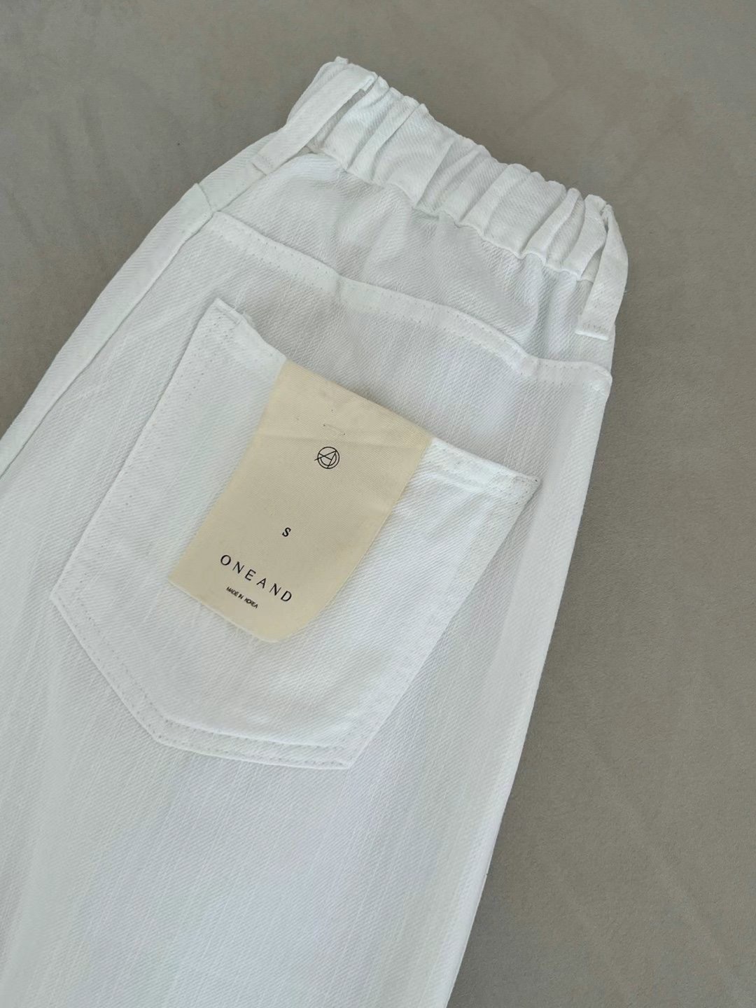 ONE AND韓國直郵東大門代購女裝新品時尚24春夏人氣休閑褲ONE AND休閑褲