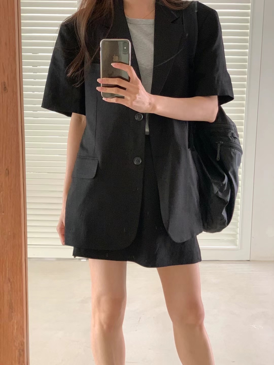 POLLEN東大門直郵女裝新品人氣推薦24秋夏熱賣真品夾克亞麻POLLEN夾克圖色5