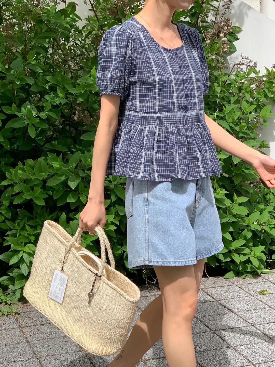 POLLEN東大門直郵女裝新品休閑人氣真品推薦時尚襯衫蕾絲衫POLLEN襯衫/蕾絲衫