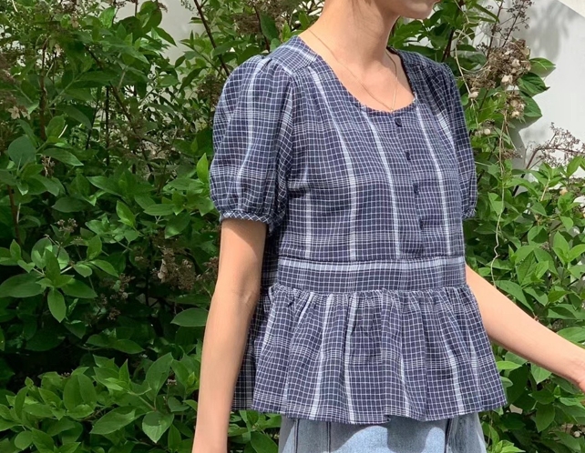 POLLEN東大門直郵女裝新品休閑人氣真品推薦時尚襯衫蕾絲衫POLLEN襯衫/蕾絲衫圖色3