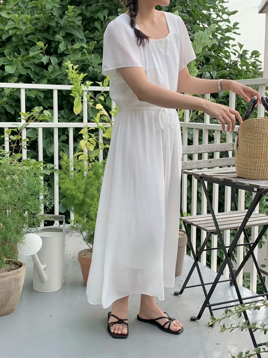 AN STAND韓國直郵東大門實拍女裝新款真品職業推薦時尚連衣裙AN STAND-2件起連衣裙