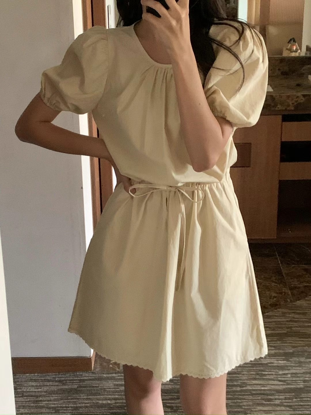 POLLEN韓國直郵女士新品熱賣推薦時尚人氣休閑24秋夏連衣裙POLLEN連衣裙圖色3