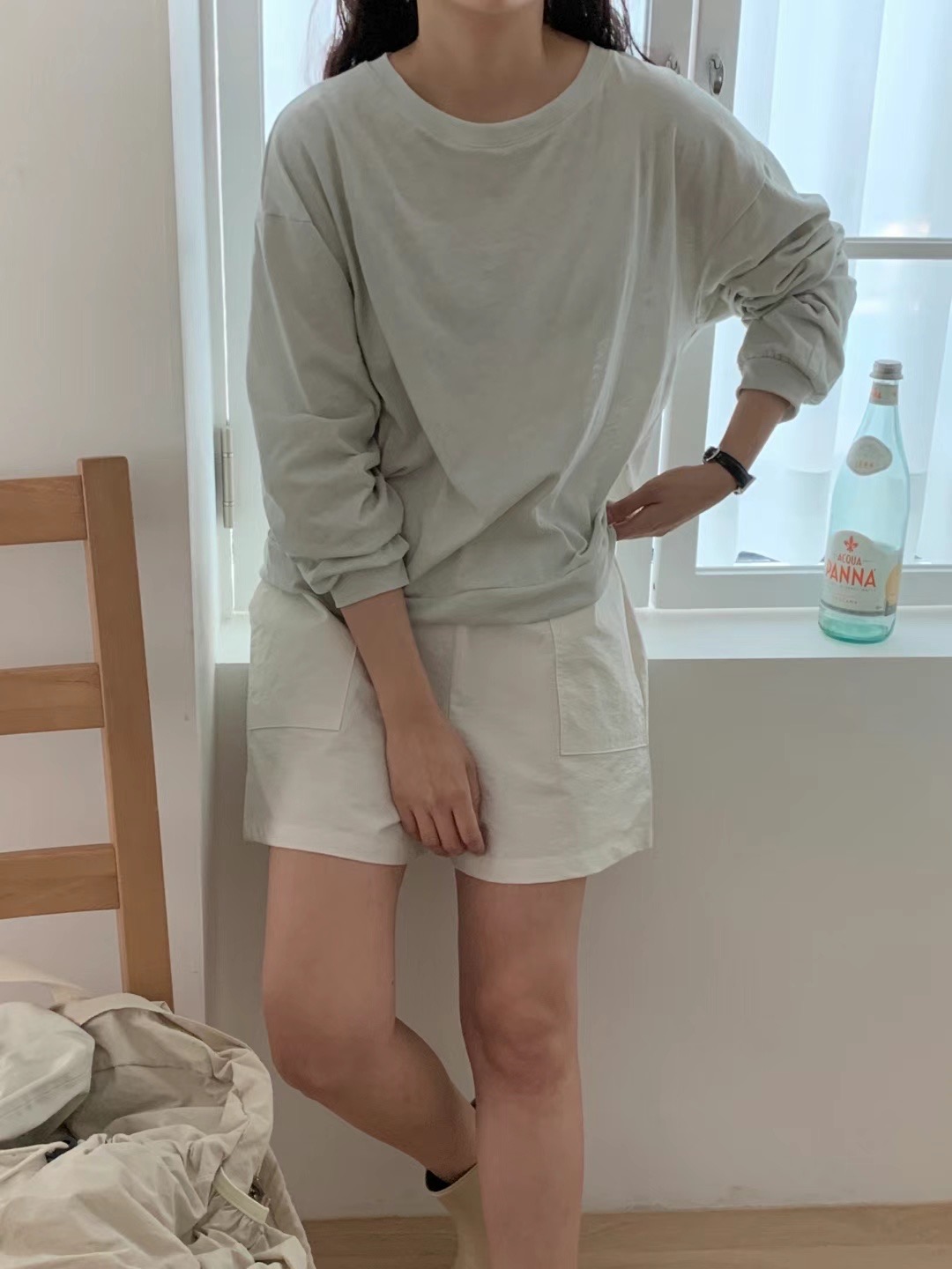 AN STAND直郵韓國代購女裝新款24春夏時尚休閑推薦人氣衛衣AN STAND-2件起衛衣