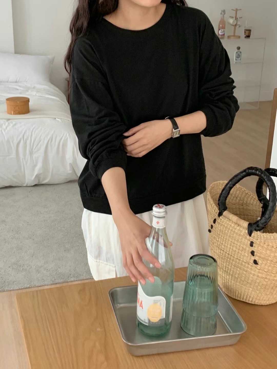 AN STAND直郵韓國代購女裝新款24春夏時尚休閑推薦人氣衛衣AN STAND-2件起衛衣