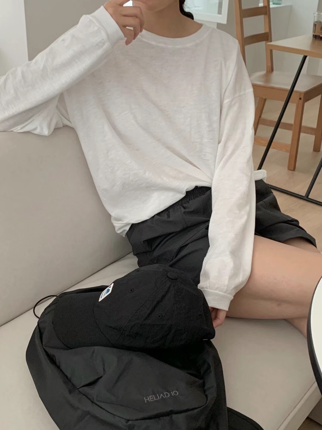 AN STAND直郵韓國代購女裝新款24春夏時尚休閑推薦人氣衛衣AN STAND-2件起衛衣圖色1