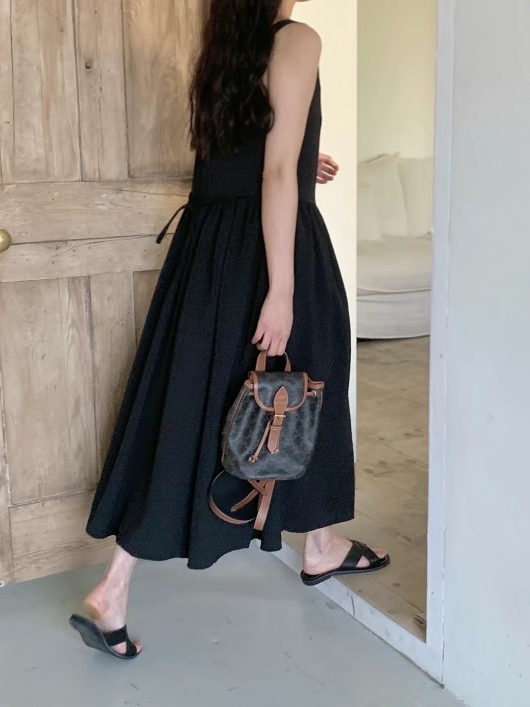 AN STAND韓國直郵東大門實拍女裝新款人氣時尚職業休閑連衣裙AN STAND-2件起連衣裙