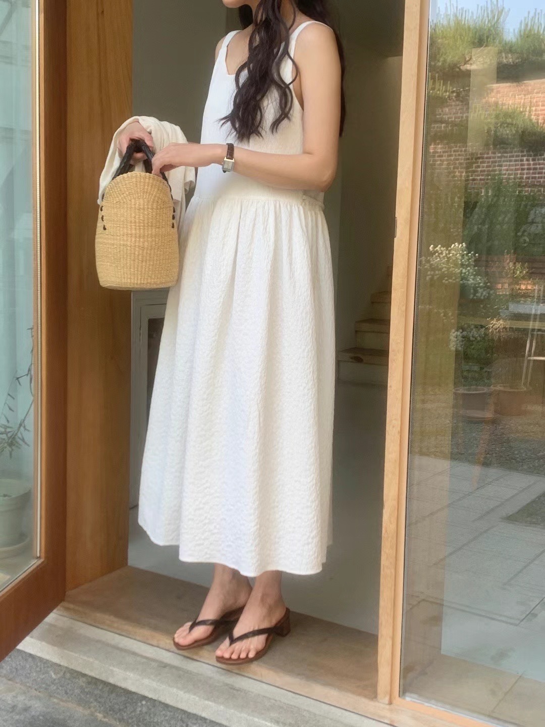 AN STAND韓國直郵東大門實拍女裝新款人氣時尚職業休閑連衣裙AN STAND-2件起連衣裙圖色2