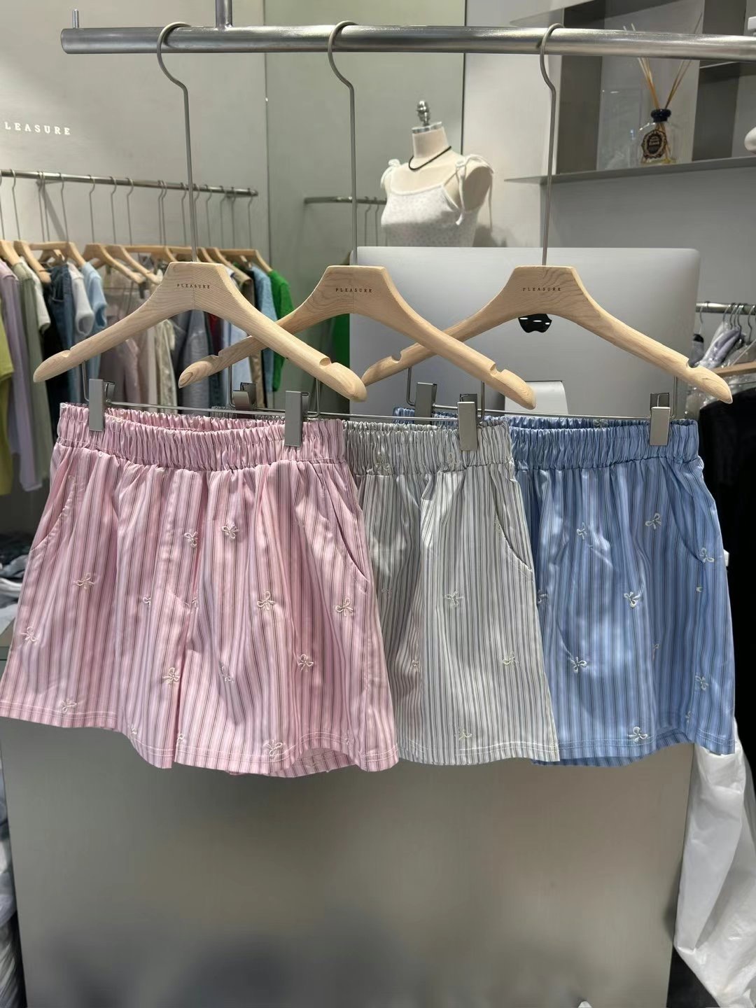 BLACK LINE韓國代購女裝新品熱賣時尚真品人氣推薦休閑短褲BLACK LINE短褲