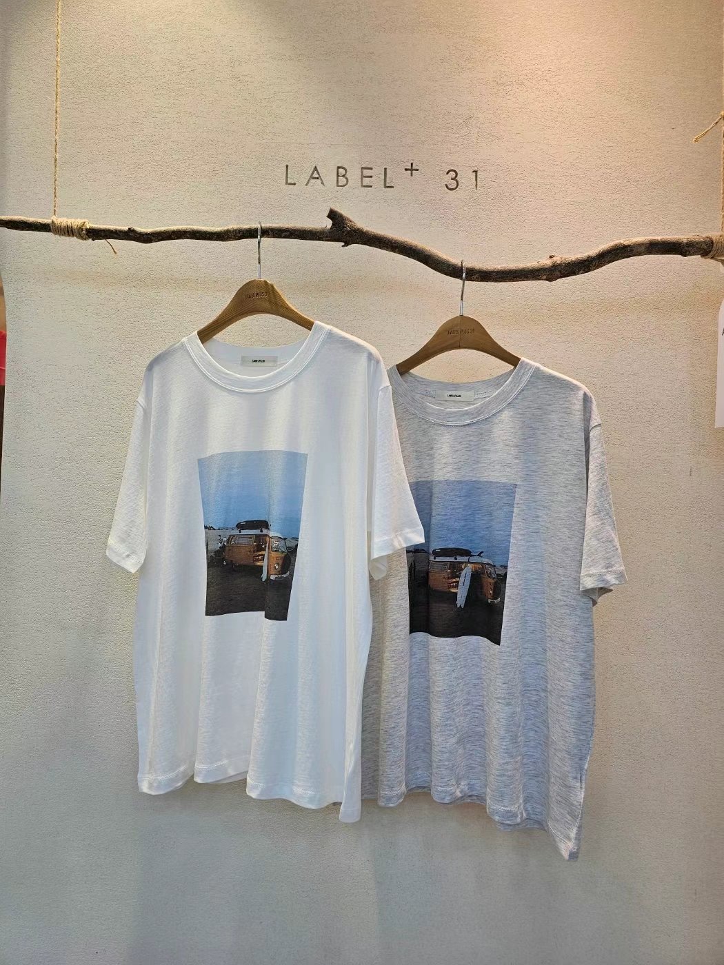 LABELPLUS31韓國直郵東大門實拍女裝新品推薦休閑24春夏T恤LABELPLUS31T恤