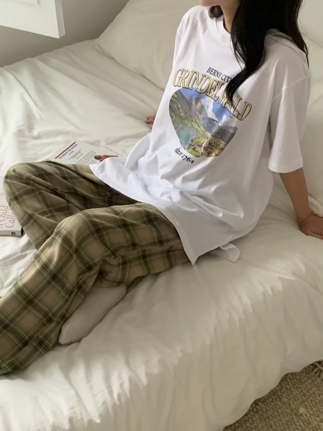 BABER韓國直郵東大門實拍女裝新款熱賣推薦休閑職業人氣T恤THE ORAT恤