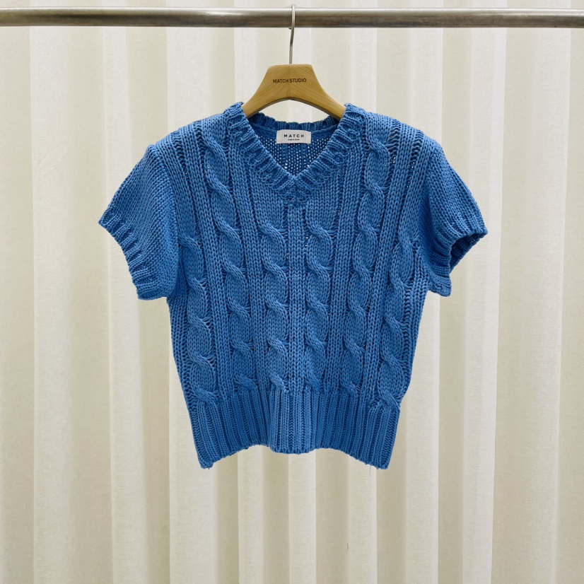 Match Studio韓國直郵女裝新款真品時尚熱賣職業推薦針織衫Match Studio針織衫