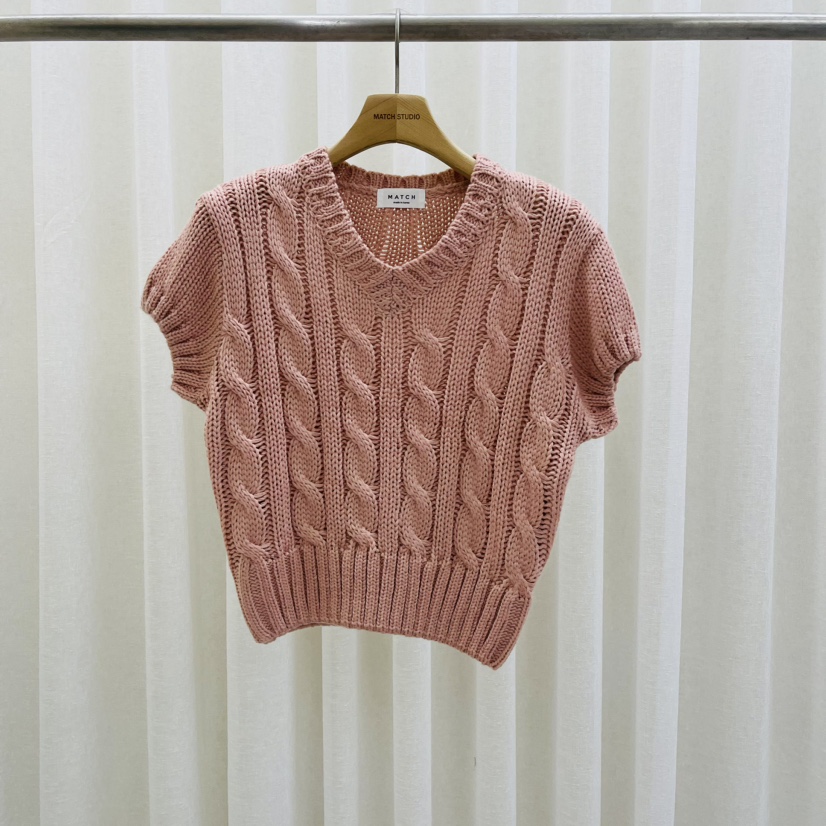 Match Studio韓國直郵女裝新款真品時尚熱賣職業推薦針織衫Match Studio針織衫圖色2