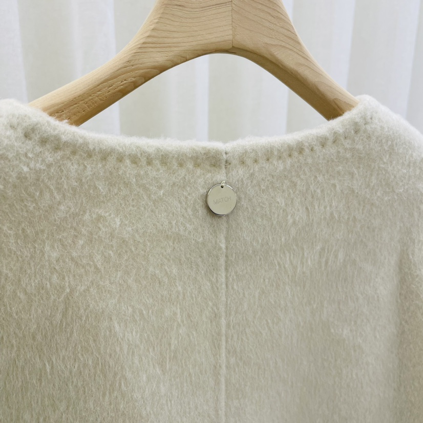 Match Studio韓國直郵東大門實拍女裝新品真品職業中長款大衣Match Studio中長款大衣