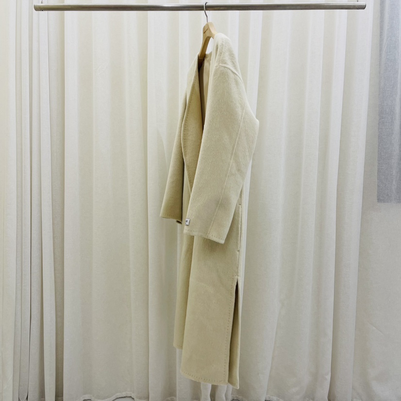 Match Studio韓國直郵東大門實拍女裝新品真品職業中長款大衣Match Studio中長款大衣