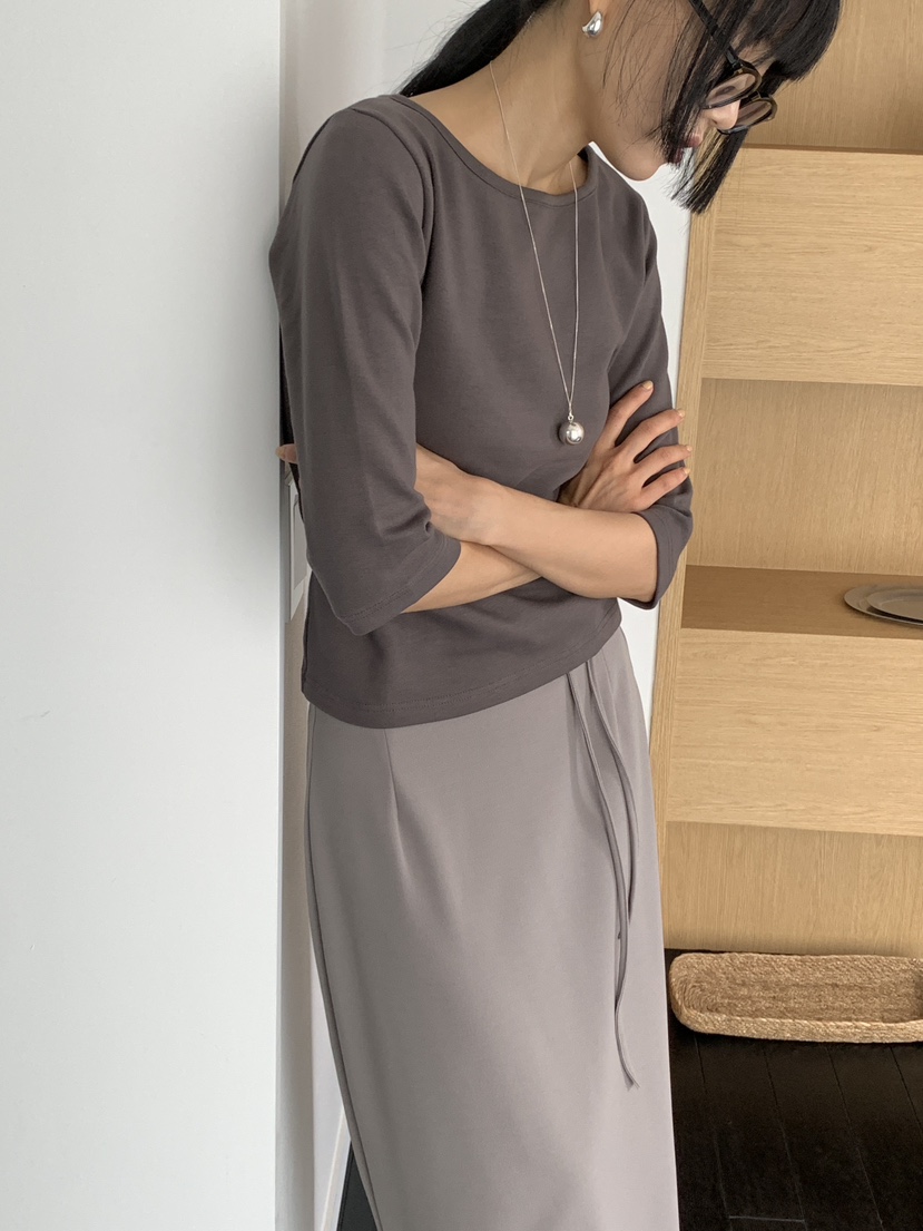 US直郵韓國代購女裝新品24春夏真品推薦休閑職業熱賣人氣T恤UST恤