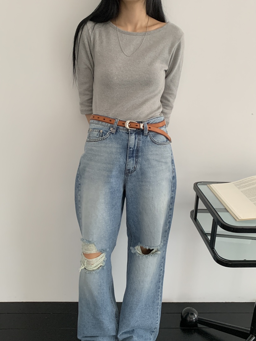 US直郵韓國代購女裝新品24春夏真品推薦休閑職業熱賣人氣T恤UST恤