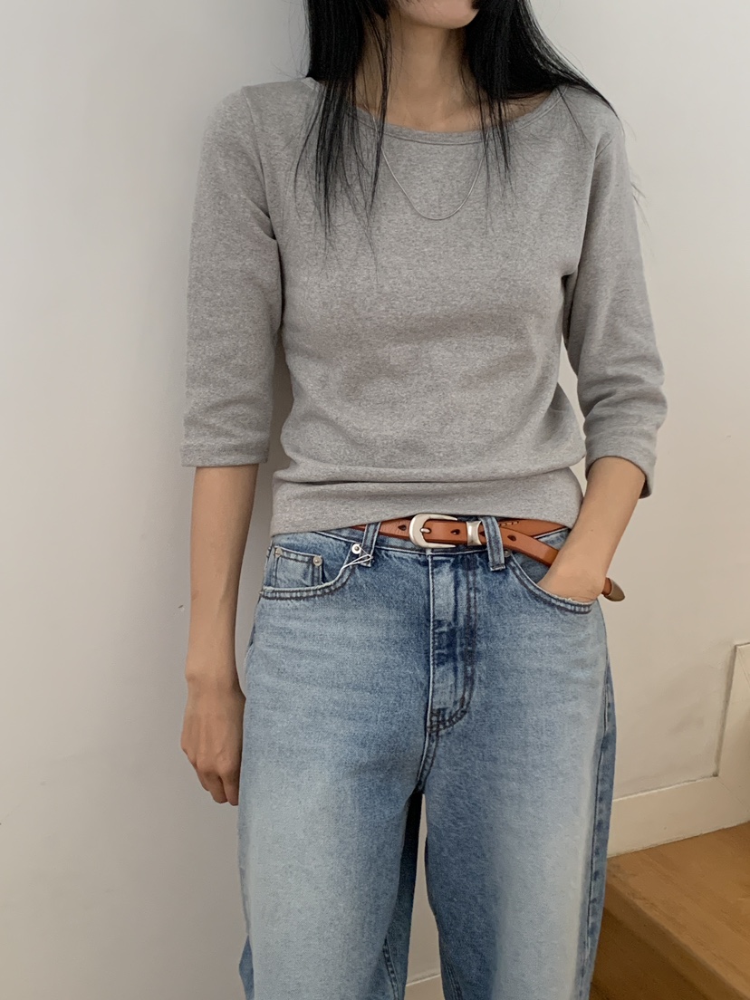 US直郵韓國代購女裝新品24春夏真品推薦休閑職業熱賣人氣T恤UST恤