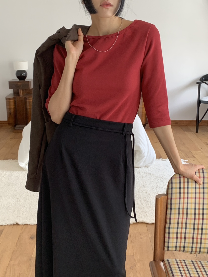 US直郵韓國代購女裝新品24春夏真品推薦休閑職業熱賣人氣T恤UST恤