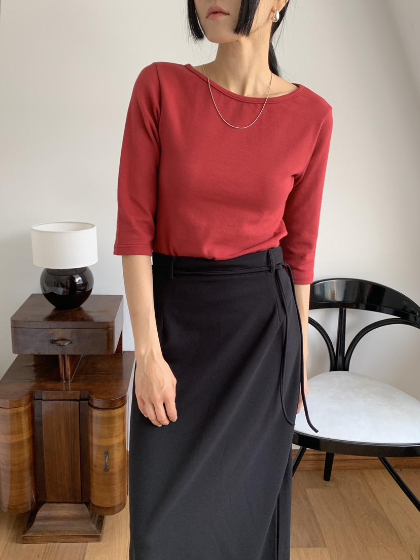 US直郵韓國代購女裝新品24春夏真品推薦休閑職業熱賣人氣T恤UST恤