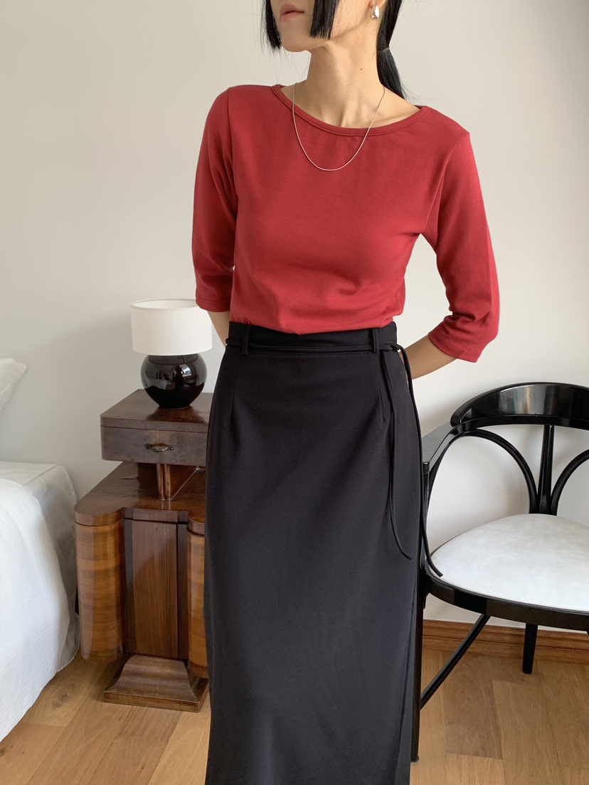 US直郵韓國代購女裝新品24春夏真品推薦休閑職業熱賣人氣T恤UST恤