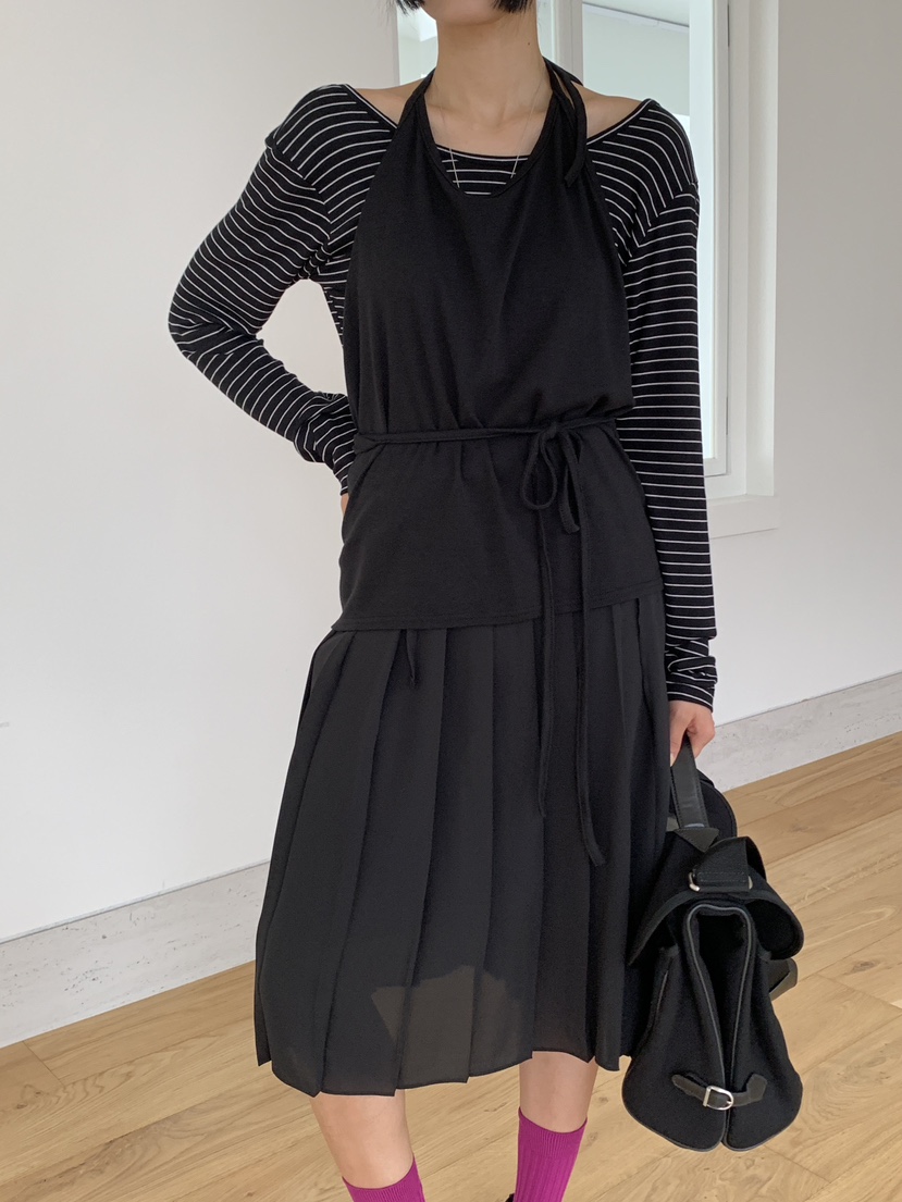 US韓國直郵東大門代購女裝新款推薦熱賣24春夏人氣吊帶背心US吊帶/背心