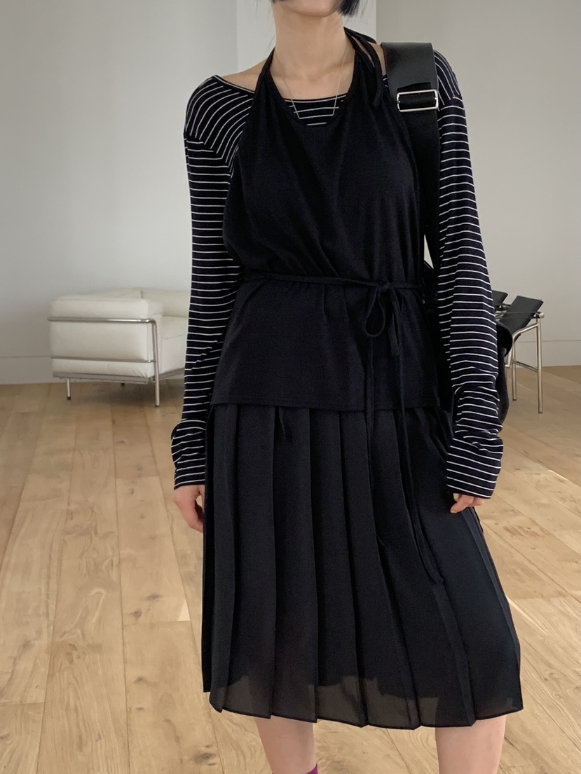 US韓國直郵東大門代購女裝新款推薦熱賣24春夏人氣吊帶背心US吊帶/背心