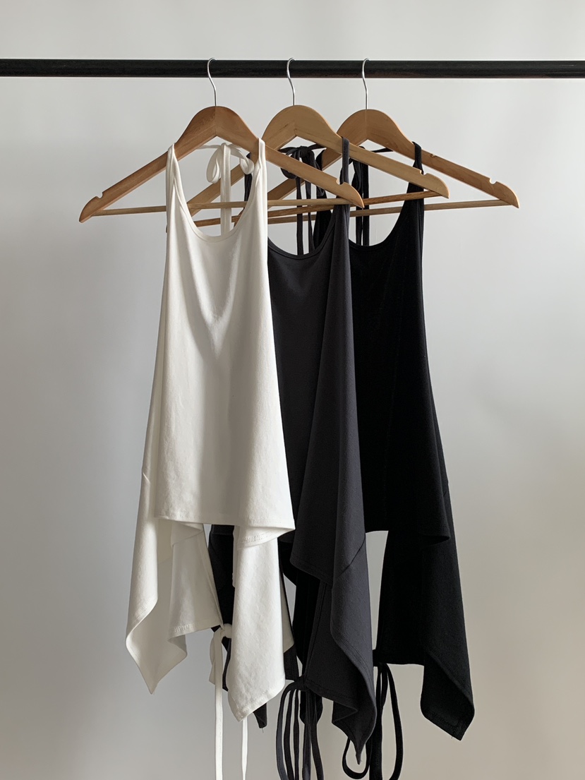 US韓國直郵東大門代購女裝新款推薦熱賣24春夏人氣吊帶背心US吊帶/背心