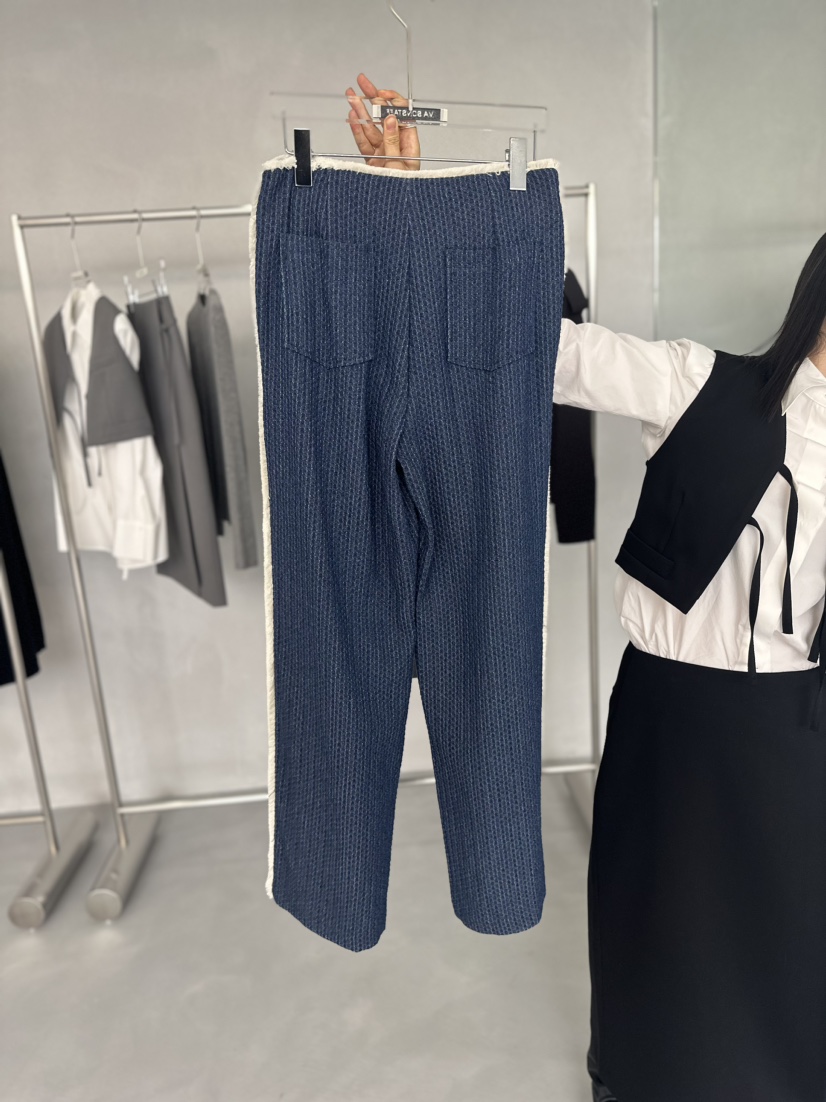 DOUBLE STANDARD/LE SMOKING韓國直郵女裝新品時尚休閑褲MAISONSTAFF休閑褲
