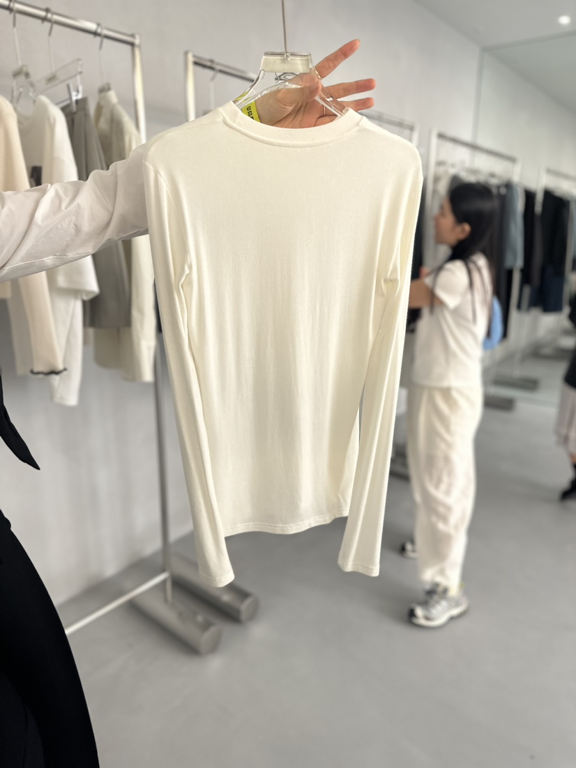 DOUBLE STANDARD/LE SMOKING韓國直郵東大門代購女裝新品熱賣長袖T恤MAISONSTAFF長袖T恤