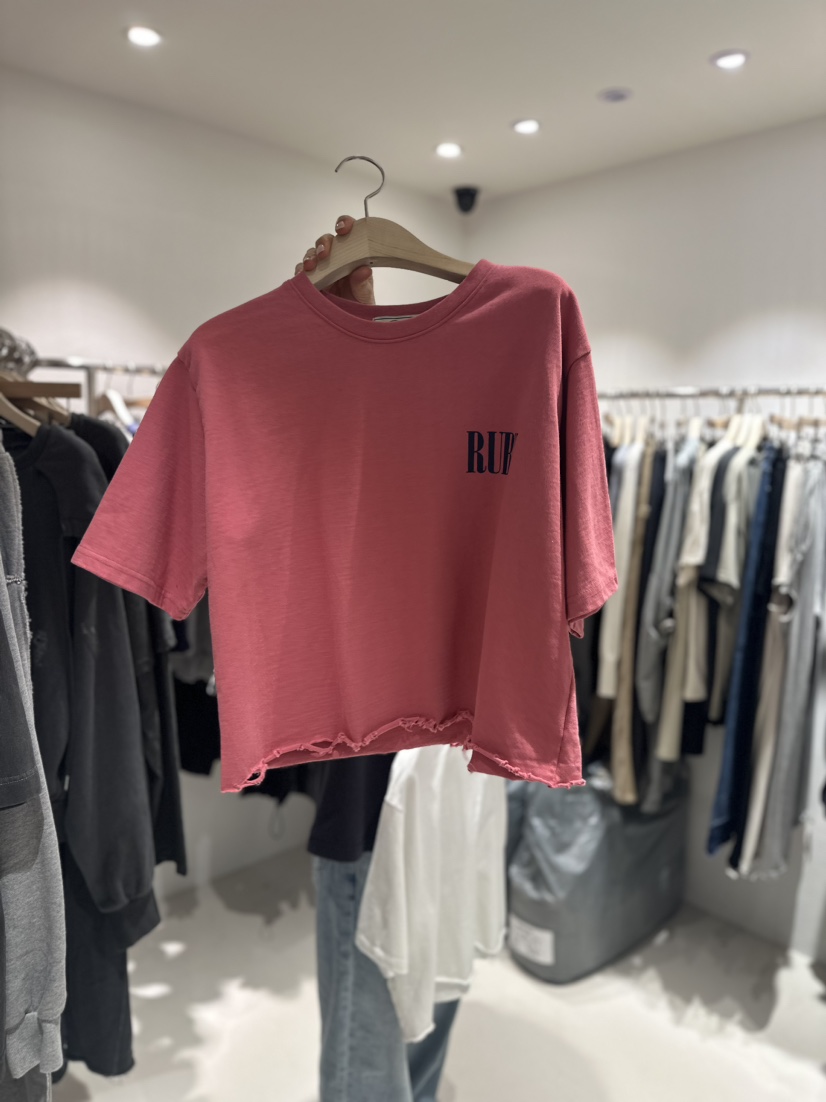 ROOMS SHOP韓國直郵東大門實拍女裝新款熱賣職業人氣休閑T恤ROOMS_SHOPT恤圖色1