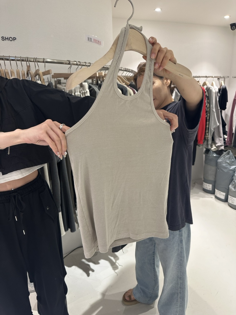 ROOMS SHOP韓國直郵東大門實拍女裝新款熱賣職業真品吊帶背心ROOMS_SHOP吊帶/背心
