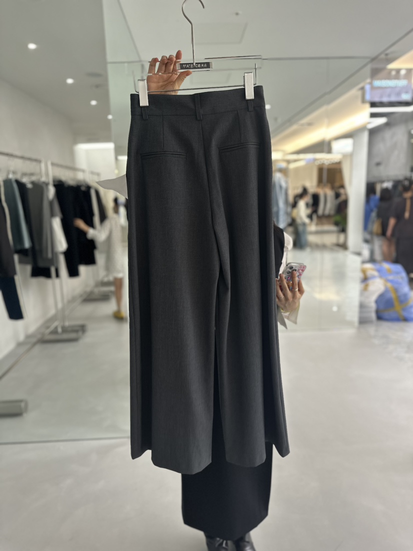 DOUBLE STANDARD/LE SMOKING直郵韓國代購女裝新品職業休閑褲MAISONSTAFF休閑褲