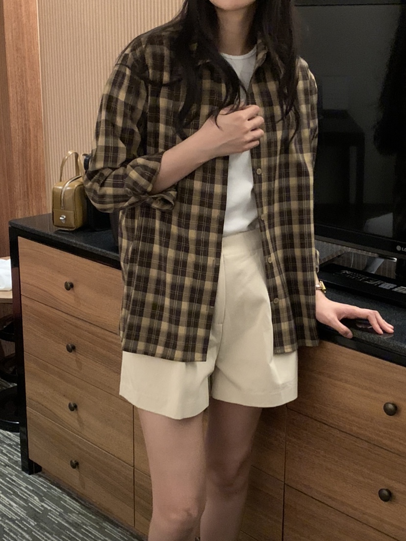 NOUVEAU韓國直郵女裝新款職業熱賣時尚24春夏人氣襯衫蕾絲衫NOUVEAU襯衫/蕾絲衫
