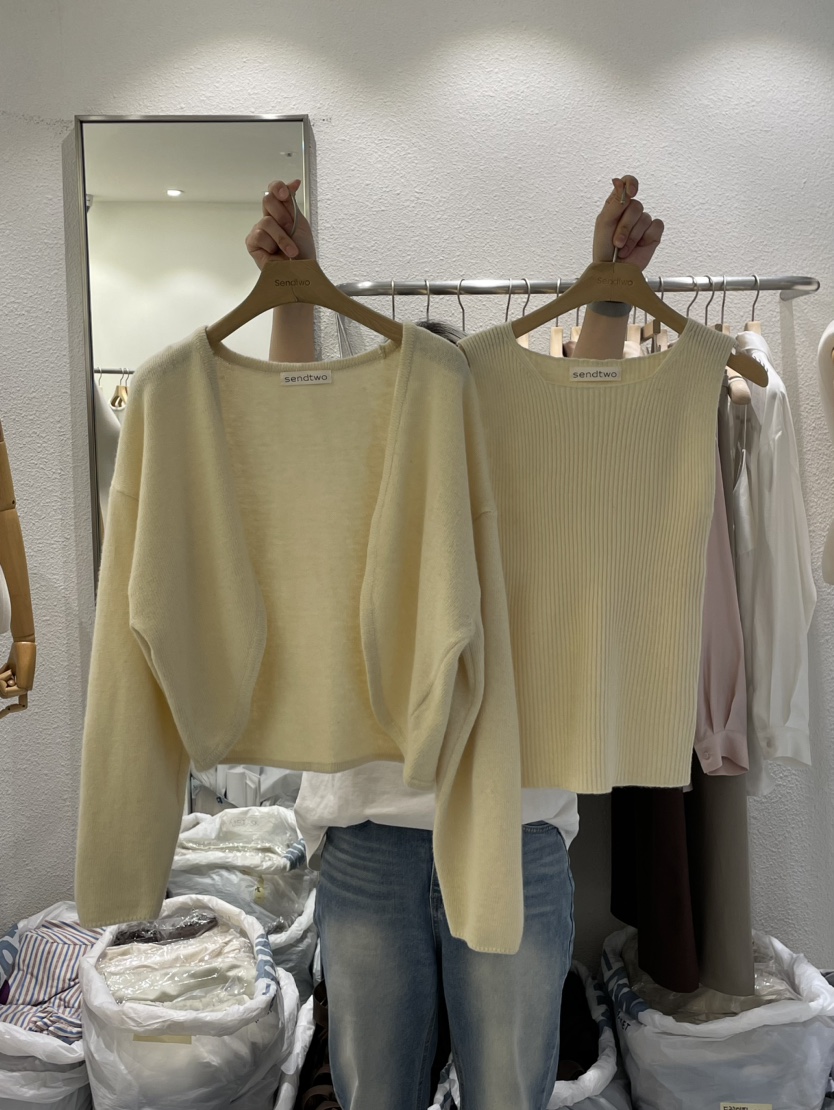 Sendtwo韓國直郵東大門實拍女裝新品休閑真品職業24春夏套裝SENDTWO套裝圖色3