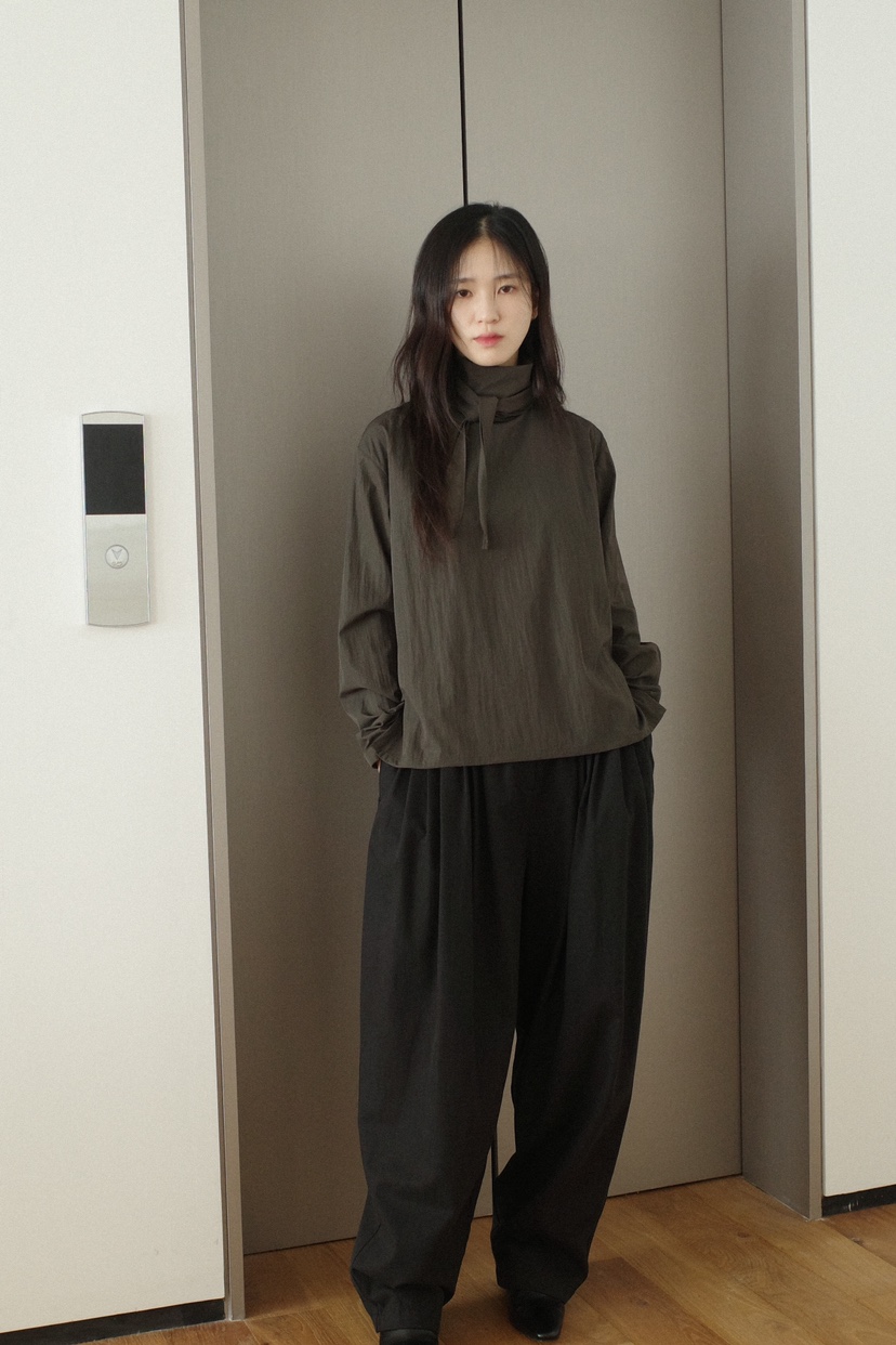 OVER RICH韓國直郵女裝新款休閑時尚24春夏職業真品休閑褲OVER RICH休閑褲