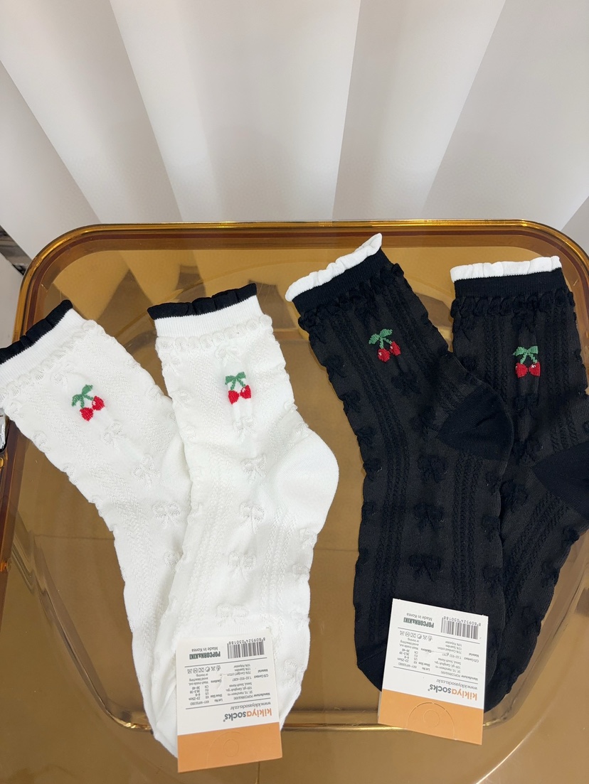 CACTUS十雙起/可混搭韓國直郵女裝新款休閑熱賣襪子蝴蝶結CACTUS十雙起/可混搭襪子