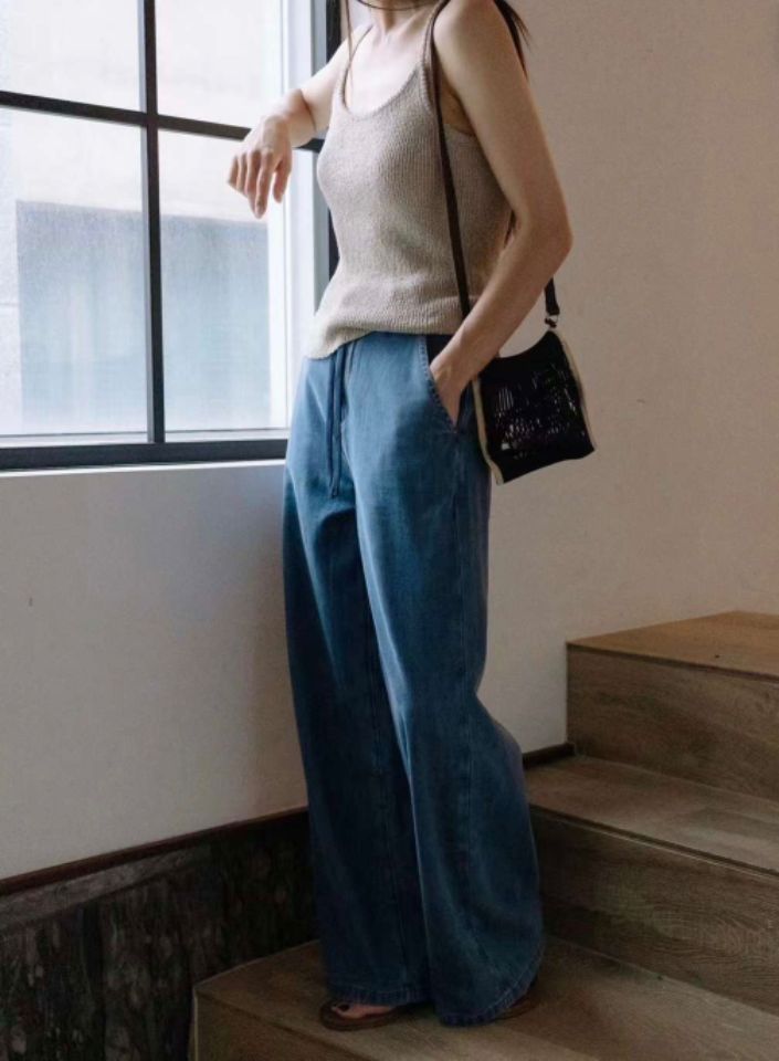 STAY HERE 直郵韓國代購女裝新品職業熱賣休閑人氣吊帶背心STAY HERE吊帶/背心
