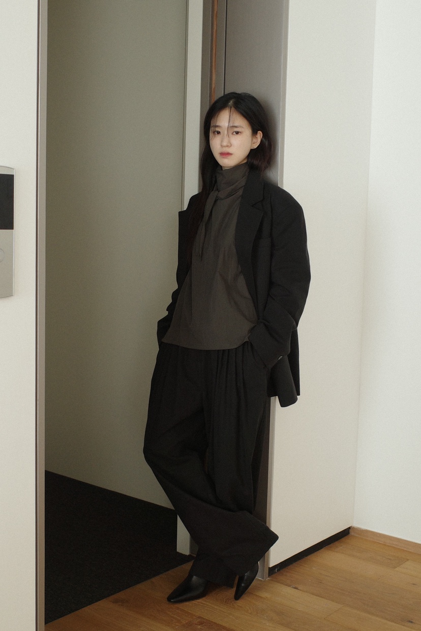 OVER RICH韓國直郵東大門代購女裝新品真品職業24春夏夾克OVER RICH夾克