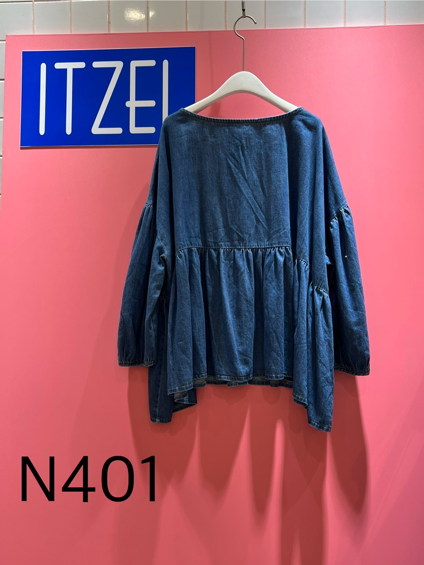 ITZEL韓國直郵東大門代購女裝新品真品時尚推薦人氣襯衫蕾絲衫ITZEL襯衫/蕾絲衫