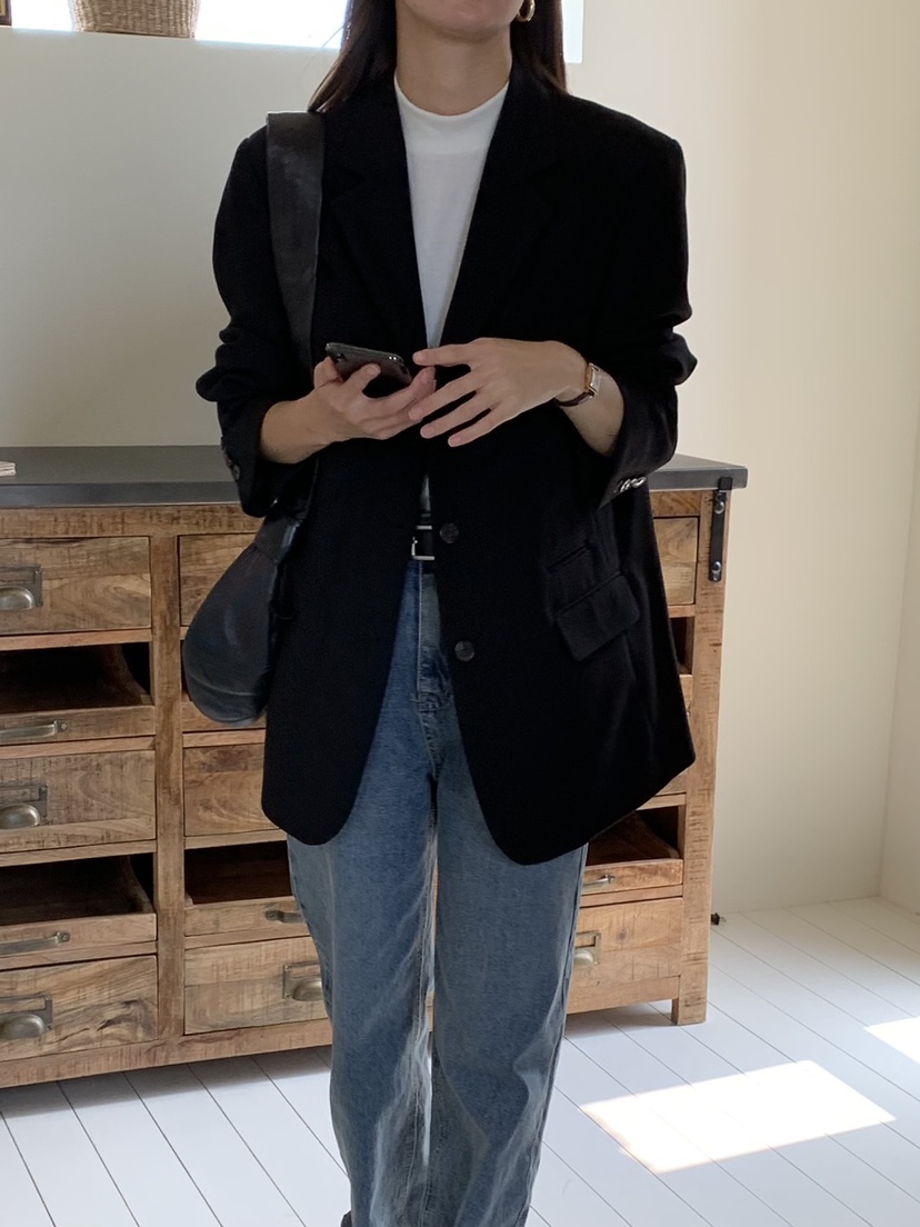 DE MERRY直郵韓國代購女裝新款熱賣時尚人氣真品24春夏西裝西服HOUSE OF/DE MERRY西裝/西服