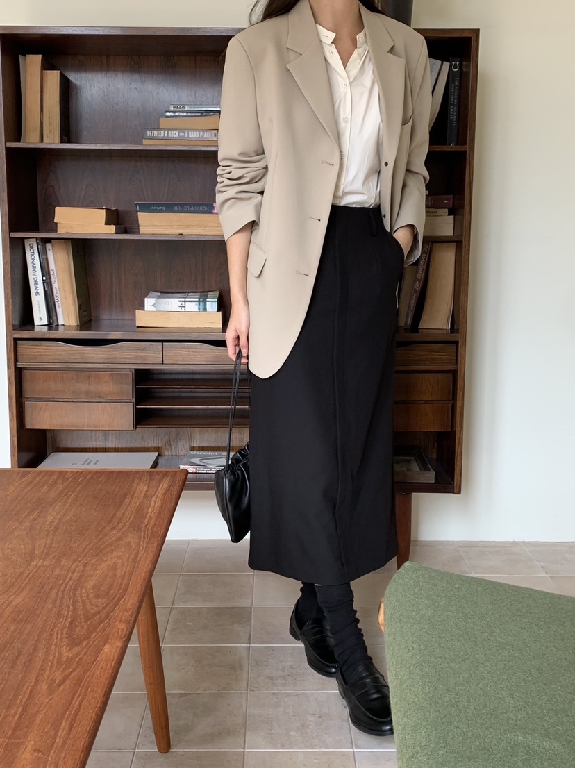 DE MERRY直郵韓國代購女裝新款熱賣時尚人氣真品24春夏西裝西服HOUSE OF/DE MERRY西裝/西服