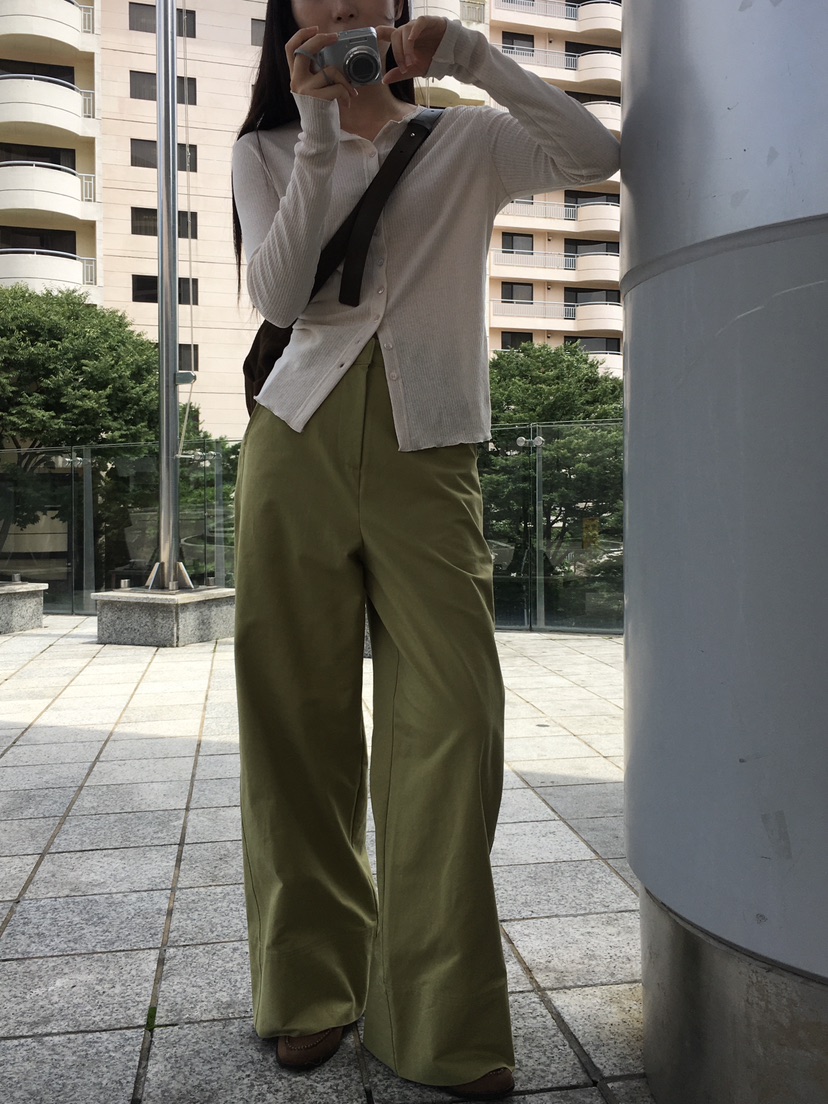 SPREAD韓國直郵女士新品職業24秋夏時尚人氣推薦真品休閑褲SPREAD休閑褲