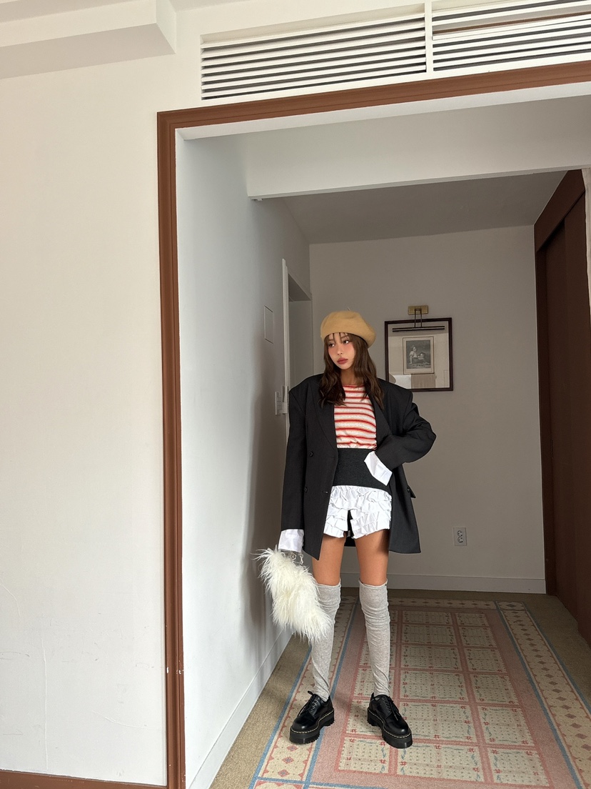JKICHI韓國直郵東大門代購女士新品時尚24秋夏真品西裝西服EDIT西裝/西服