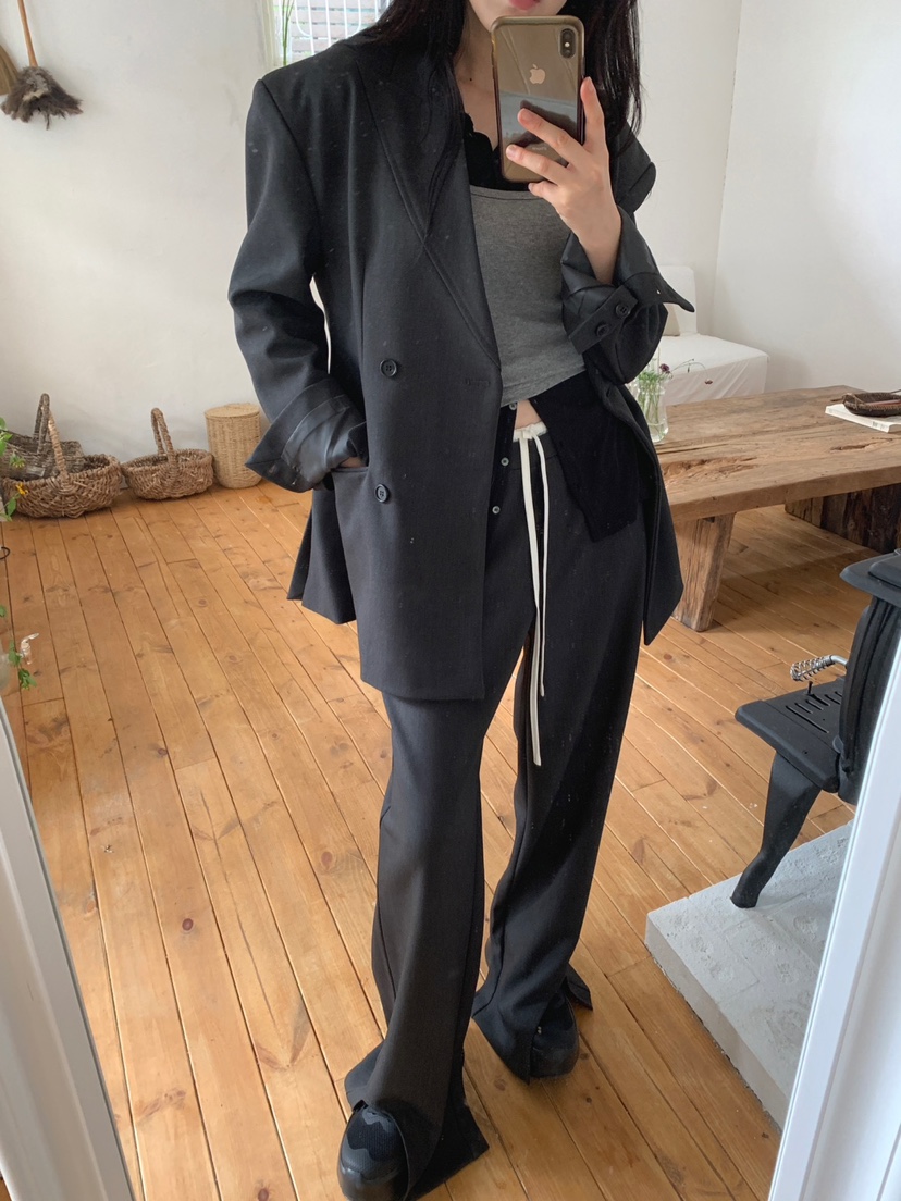 JKICHI韓國直郵東大門代購女士新品時尚24秋夏真品西裝西服EDIT西裝/西服