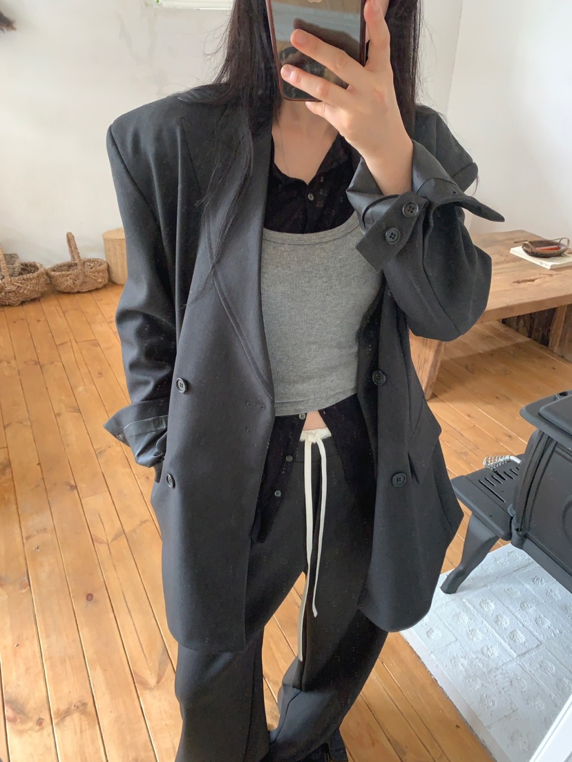 JKICHI韓國直郵東大門代購女士新品時尚24秋夏真品西裝西服EDIT西裝/西服