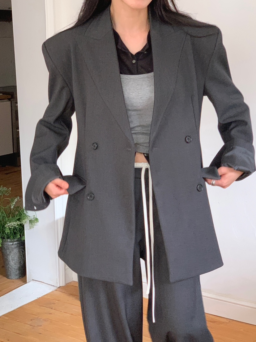 JKICHI韓國直郵東大門代購女士新品時尚24秋夏真品西裝西服EDIT西裝/西服