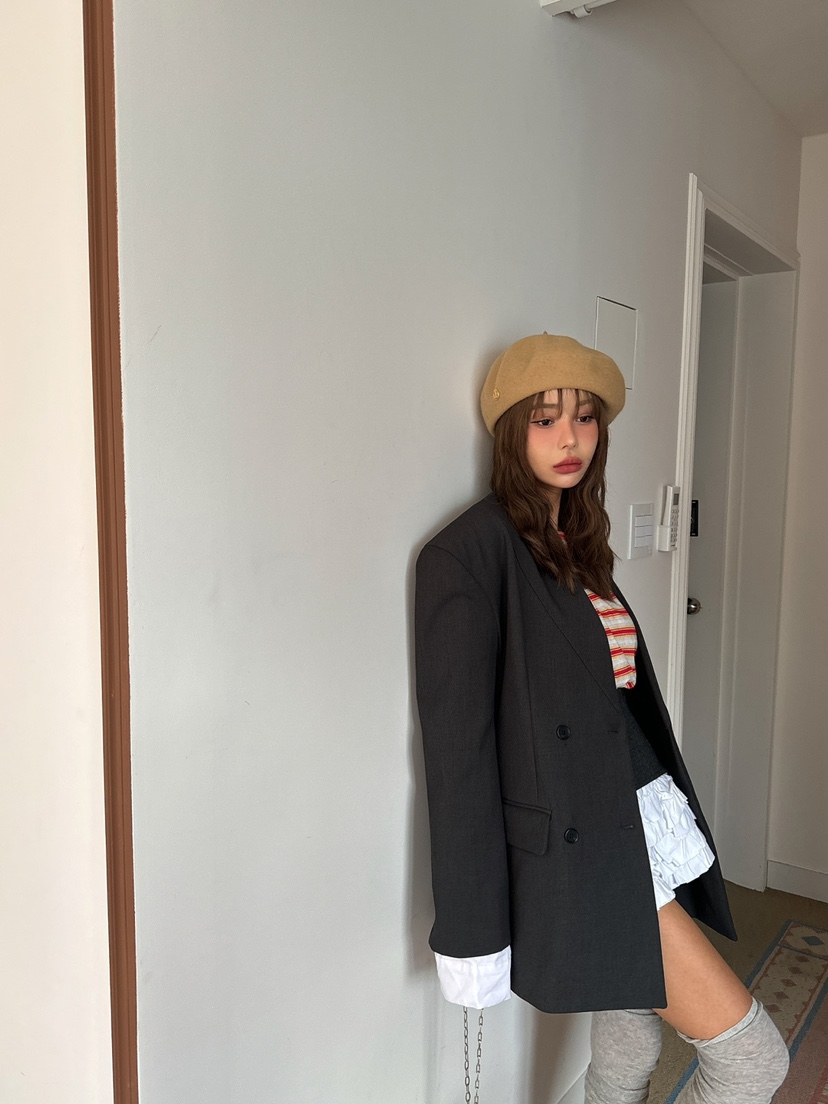 JKICHI韓國直郵東大門代購女士新品時尚24秋夏真品西裝西服EDIT西裝/西服