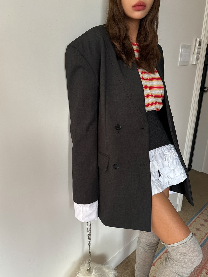 JKICHI韓國直郵東大門代購女士新品時尚24秋夏真品西裝西服EDIT西裝/西服